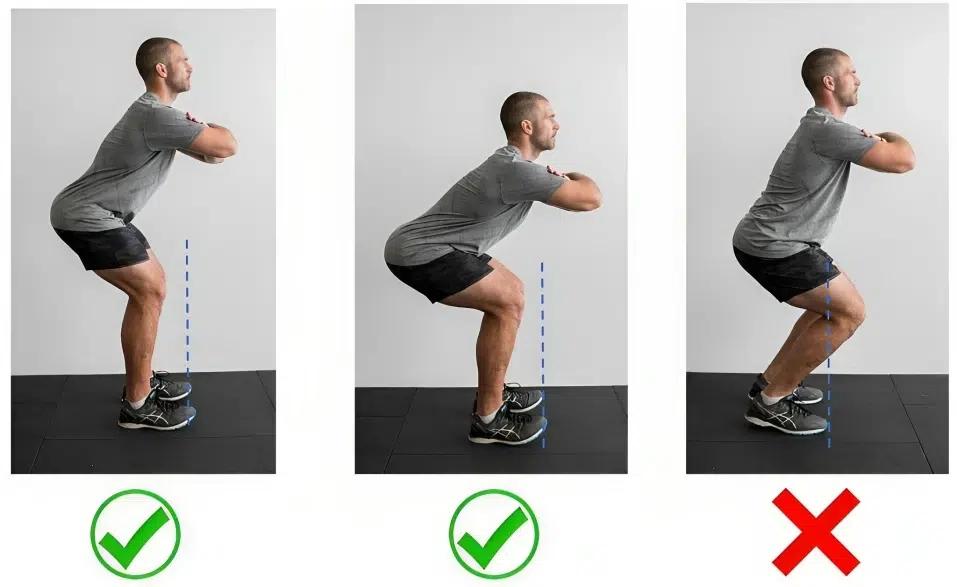 How to Prevent Knee Pain While Squatting